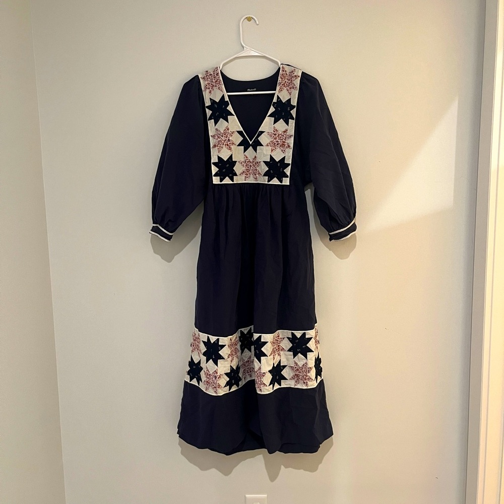 madewell quilt dress